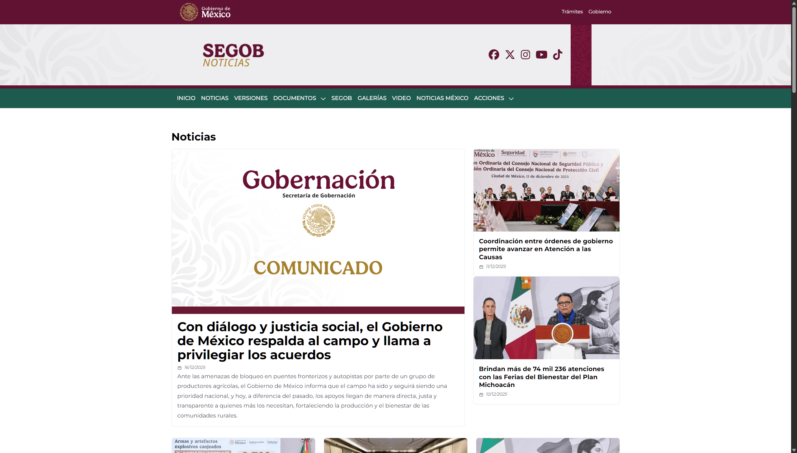 Segob Noticias